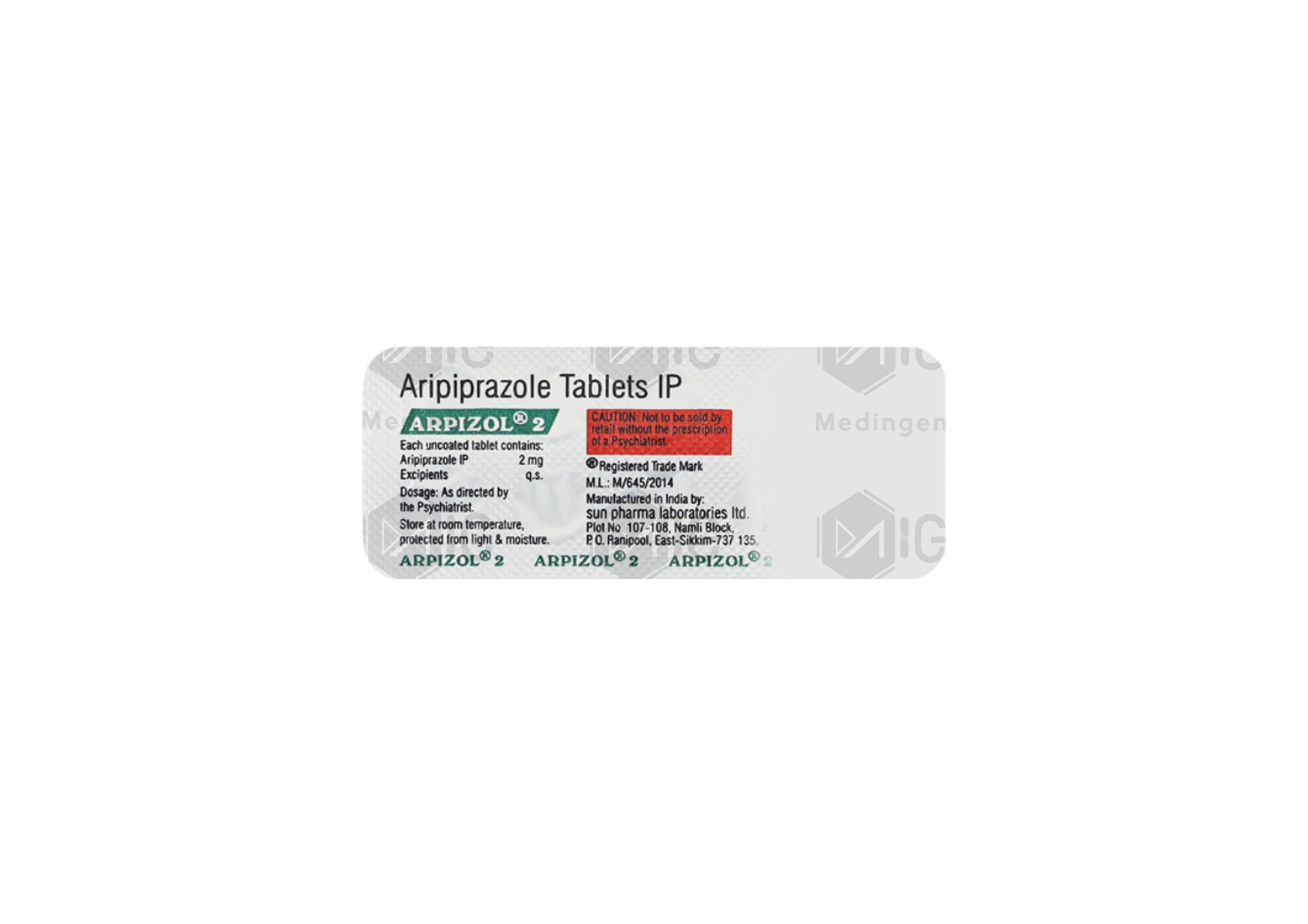 ARPIZOL 2MG